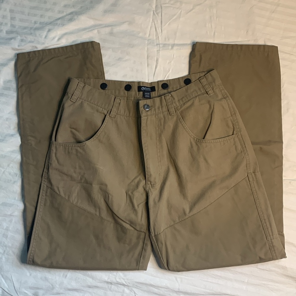 Guide Series 32 x 32 Men’s Pants. Pants built for the outdoors. Tan.